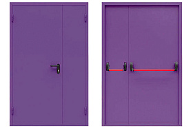 Противопожарная дверь для общественных зданий утепленная