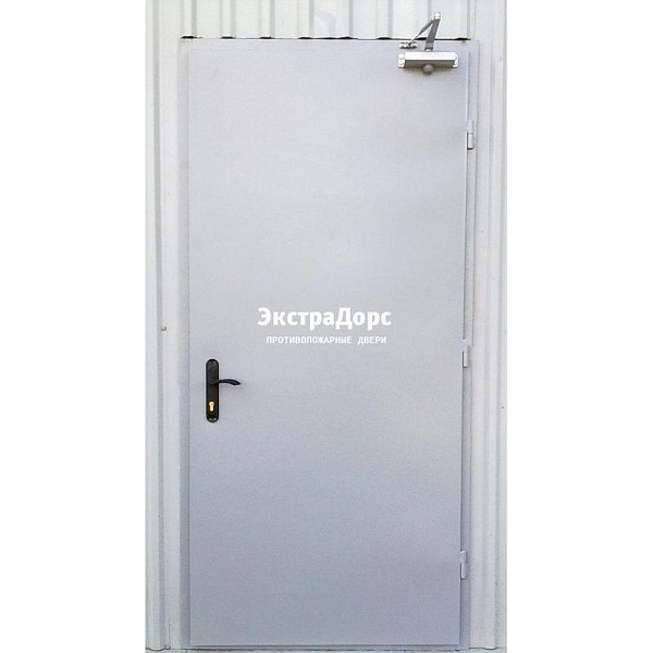 Противопожарная дверь EI 30 3 типа белая металлическая в Коломне  купить