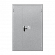 Дверь глухая противопожарная EI 30 ДГ-02-EI-30 полуторная