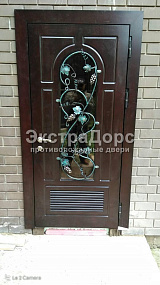 Противопожарные двери с решеткой от производителя в Коломне  купить