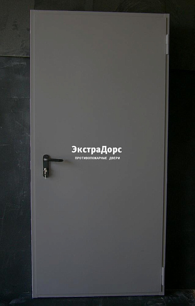 Дверь металлическая противопожарная EI 60 ДПМ 2 типа серая в Коломне  купить